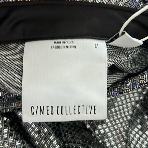 NWT $230 C/MEO COLLECTIVE Australia AFTER DARK button up SHIRT US M - Picture 14 of 16